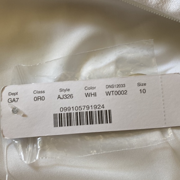 NWT J. Crew linen wideleg high rise crop sailor pant white size 10 - Picture 8 of 12